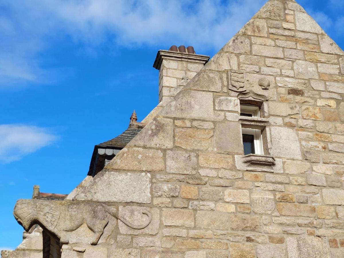 Breton Granite Stone House With Fantastic Sea Views Saint-Pol-de-Léon Exterior foto