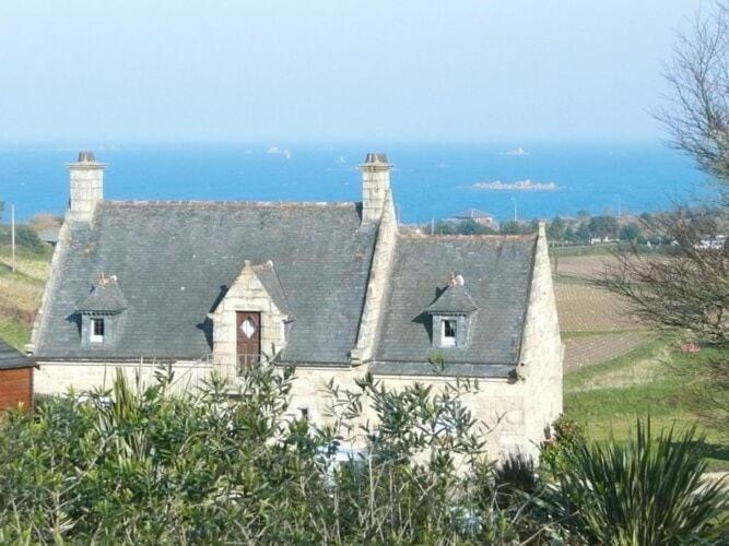 Breton Granite Stone House With Fantastic Sea Views Saint-Pol-de-Léon Exterior foto