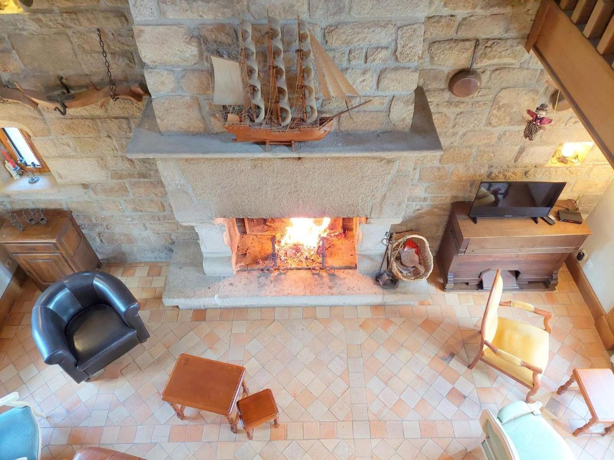 Breton Granite Stone House With Fantastic Sea Views Saint-Pol-de-Léon Exterior foto