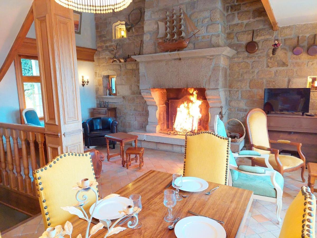 Breton Granite Stone House With Fantastic Sea Views Saint-Pol-de-Léon Exterior foto