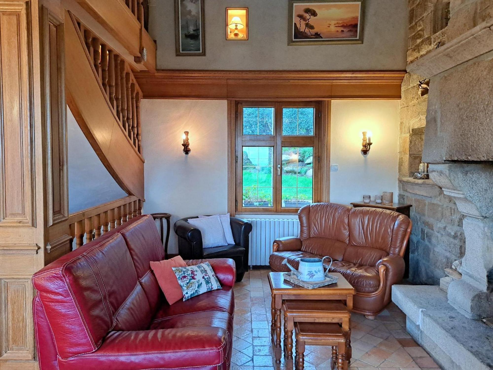 Breton Granite Stone House With Fantastic Sea Views Saint-Pol-de-Léon Exterior foto